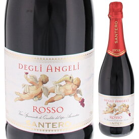 【6本～送料無料】サンテロ 天使のロッソ NV 甘口 スパークリング 赤ワイン イタリア 750ml