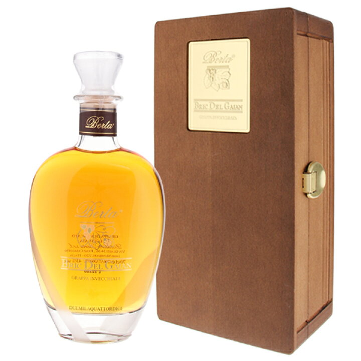楽天市場】【送料無料】700ml ベルタ ブリック デル ガイアン グラッパ  