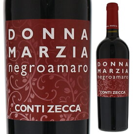 【6本～送料無料】コンティ ゼッカ ドンナ マルツィア ネグロアマーロ 2021 赤ワイン イタリア 750ml