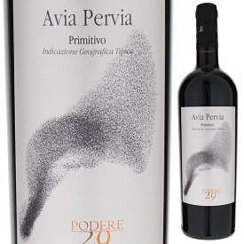 【6本～送料無料】ポデーレ ヴェンティ ノーヴェ アヴィア ペルヴィア プリミティーヴォ 2020 赤ワイン プリミティーヴォ イタリア 750ml