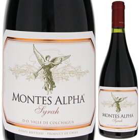 【6本～送料無料】モンテス アルファ シラー 2021 赤ワイン チリ 750ml