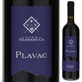 【6本～送料無料】スカラムーチャ プラヴァッツ 2021 赤ワイン プラヴァッツマリ クロアチア 750ml