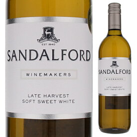 【6本〜送料無料】ワインメーカーズ レイト ハーベスト 2023 サンダルフォード 甘口 白ワイン オーストラリア 750ml ソーヴィニョン ブラン 寒中見舞い バレンタインギフト 成人式