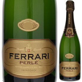 【6本～送料無料】フェッラーリ ペルレ ミレジム 2007 スパークリング 白ワイン シャルドネ イタリア 750ml