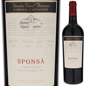 【6本〜送料無料】スポンサ ヴェロネーゼ 2020 テヌータ サンアントニオ 赤ワイン イタリア 750ml