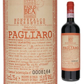 【6本～送料無料】パオロ ベア モンテファルコ サグランティーノ パリアーロ 2011 赤ワイン サグランティーノ イタリア 750ml 自然派