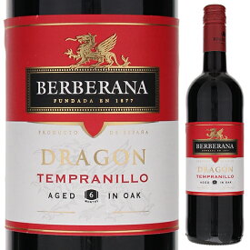 【6本～送料無料】ボデガス ベルベラーナ テンプラニーリョ ドラゴン ビノ デ ラ ティエラ 2021 赤ワイン テンプラニーリョ スペイン 750ml