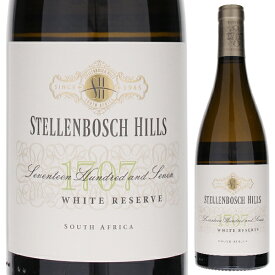 【6本～送料無料】ステレンボッシュ ヒルズ 1707 リセルヴ ホワイト 2021 白ワイン 南アフリカ 750ml