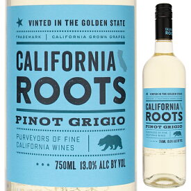 【6本～送料無料】カリフォルニア ルーツ ピノ グリージョ カリフォルニア 2021 白ワイン アメリカ 750ml スクリューキャップ