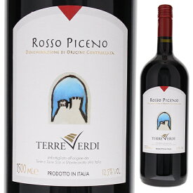 【6本〜送料無料】マグナム・大容量 テッレ ヴェルディ ロッソ ピチェーノ 2021 赤ワイン イタリア 1500ml