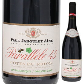 【6本～送料無料】ポール ジャブレ エネ コート デュ ローヌ パラレル45 ビオ ルージュ 2020 赤ワイン フランス 750ml