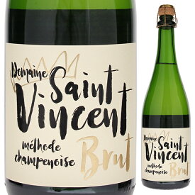 【6本～送料無料】ドメーヌ サン ヴィンセント ブリュット NV スパークリング 白ワイン アメリカ 750ml