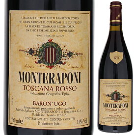 P5倍【6本～送料無料】モンテラポーニ バロン ウーゴ 2015 赤ワイン イタリア 750ml 自然派