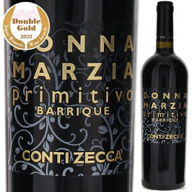 【6本～送料無料】コンティ ゼッカ ドンナ マルツィア プリミティーヴォ オーク樽熟成 2021 赤ワイン イタリア 750ml