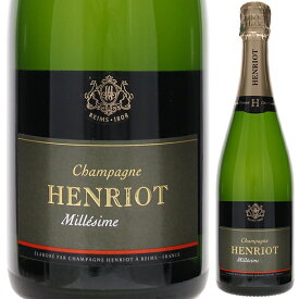 【6本～送料無料】アンリオ ブリュット ミレジメ 2012 スパークリング 白ワイン シャンパン フランス 750ml