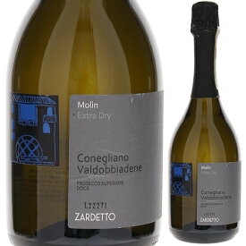 【6本～送料無料】ザルデット モリン プロセッコ スペリオーレ エクストラ ドライ 2021 スパークリング 白ワイン グレラ イタリア 750ml