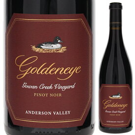 【6本〜送料無料】ゴールデンアイ ピノ ノワール ゴーワン クリーク ヴィンヤード 2022 ダックホーン ヴィンヤーズ 赤ワイン アメリカ 750ml カリフォルニア