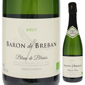 【6本～送料無料】レ ヴァン ブルバン バロン ド ブルバン ブラン ド ブラン NV スパークリング 白ワイン フランス 750ml