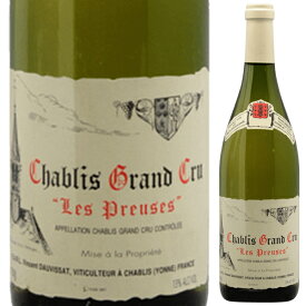 【送料無料】ヴァンサン ドーヴィサ シャブリ グラン クリュ レ プルーズ 1998 白ワイン シャルドネ フランス 750ml