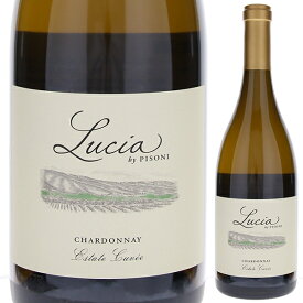 【6本〜送料無料】シャルドネ エステート キュヴェ 2023 ルチア by ピゾーニ（ピゾーニ ファミリー ヴィンヤーズ） 白ワイン アメリカ 750ml カリフォルニア 寒中見舞い バレンタインギフト 成人式