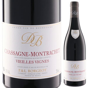 【6本〜送料無料】シャサーニュ モンラッシェ V.V. ルージュ 2023 ドメーヌ ボルジョ 赤ワイン フランス 750ml リュット レゾネ ピノ ノワール ブルゴーニュ 果実味