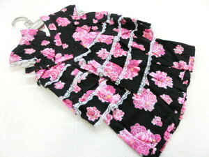 送料無料 訳あり 子供セパレート フリルドレス 100サイズ 子供用 女の子 変わり織 ゆかた レース 浴衣ドレス ゆかたドレス kids キッズ 納涼 夕涼み 夏祭り 花火 かわいい メール便不可 送料込