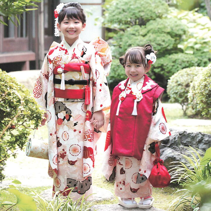 楽天市場】七五三 7歳 着物 正絹 七歳 七才 7才 7歳児用 女の子 単品 
