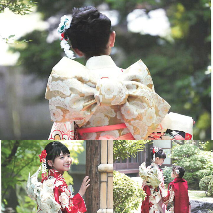 楽天市場】呉服屋 紅一点 KOHITTEN 作り帯 7歳児用 女の子 高級子供 