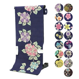 呉服屋 浴衣 反物 女物 四季の花 レディース 女性 注染 両耳 本染め 小幅 ゆかた用反物 別誂え 別注 教材用 本耳 耳あり 両耳 教材用 手洗いOK 平織 和裁検定に最適 注染ですので、表裏ありません。