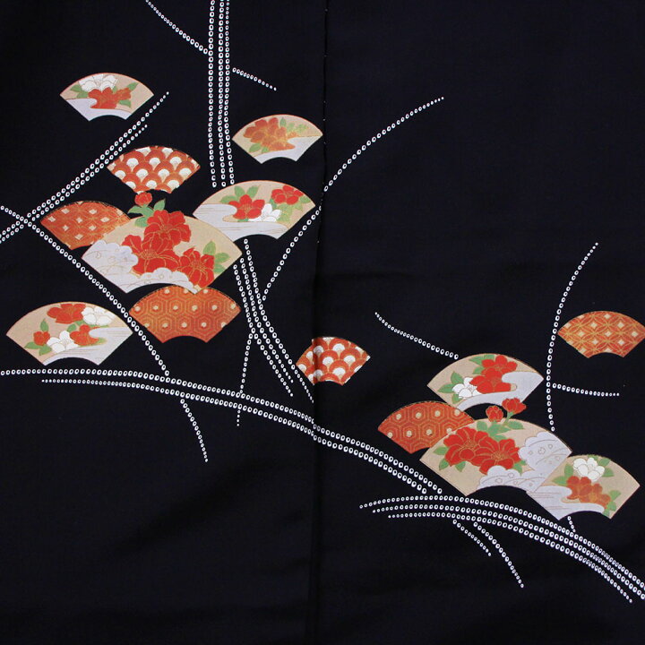 楽天市場】呉服屋 訳あり廃業品 黒絵羽コート 羽尺 反物 羽織 未仕立て 