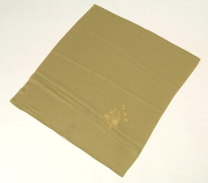 送料無料 訳あり 風呂敷 (正絹・うぐいす色) エコ ふろしき 着物 和服 和装 和小物 メール便OK 送料込み
