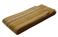 訳あり 角帯 綿献上 桑茶(金茶) 男物 紳士 浴衣 ゆかた用帯 綿角 ユカタ 着物 袴 はかま 夏祭り 花火大会…