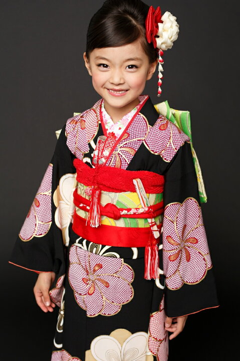 楽天市場】七五三 7歳 着物 正絹 七歳 七才 7才 7歳児用 女の子 単品 