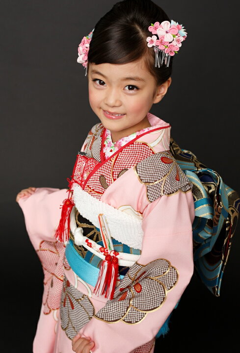 楽天市場】七五三 7歳 着物 正絹 七歳 七才 7才 7歳児用 女の子 単品 