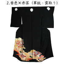 楽天市場】黒留袖（反物｜和服）：レディースファッションの通販