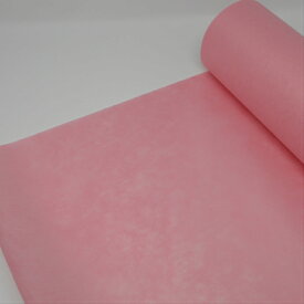 カラー不織布 生地 無地 ファブリック 手芸 ロール状スタンダードNO.8　ピンク　　1,000mm幅×10m巻