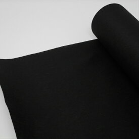 カラー不織布 生地 無地 ファブリック 手芸 ロール状スタンダードNO.10　ブラック　1,000mm幅×10m巻