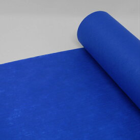 カラー不織布 生地 無地 ファブリック 手芸 ロール状スタンダードNO.7　ブルー　1,000mm幅×10m巻
