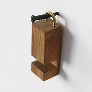 y4_ȏő[ցz u̔ Horn Please [uX/^J] WOODoC~jX^hmTCY: 7.5×2cm×s2cm n [ Ǌ| [ ^J AeB[N S[h  Ce