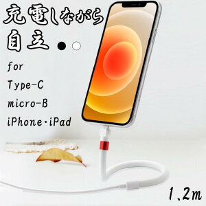 iPhone13 �P�[�u�� �X�^���h 1.2m �X�}�z�X�^���h type-c �P�[�u�� �}���[�d microusb�P�[�u�� �f�[�^�]�� iPad Air Pro Mini iPod �P�[�u�� �t���L�V�u���A�[��