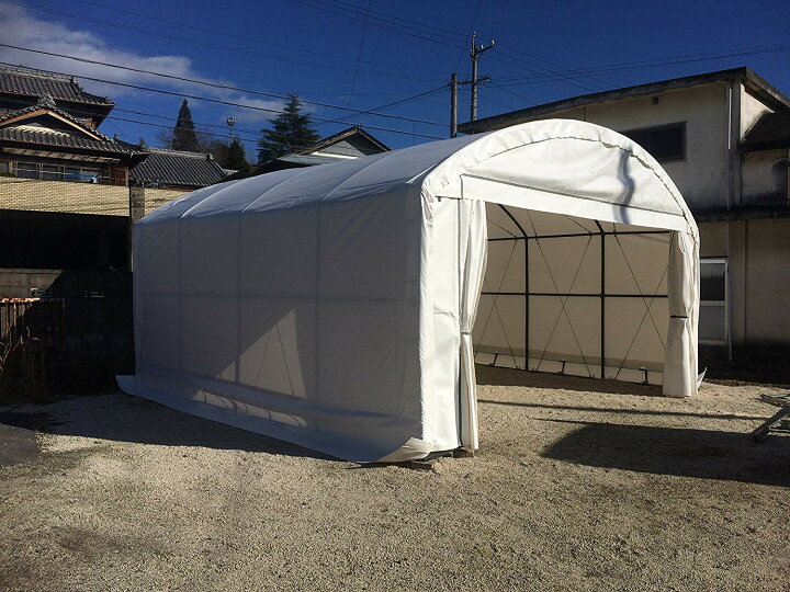 楽天市場】SHELLDOME（シェルドーム）バーチカル6ｘ6 テント倉庫 パイプ車庫 テントガレージ ※代引不可 SH-RO2020 : THE  DIY DEPOT 楽天市場店
