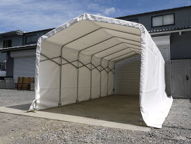 bellows shed （ベローズシェッド） 伸縮式移動簡易テント倉庫 2.6mx6.1m　※代引不可 SH-RS622