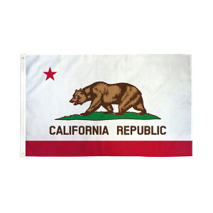 �y�A�����J���t���b�O�z �J���t�H���j�A�B�t���b�O �A�����J �B�� California Flag 3×5ft�i150×90cm�j ST-CA