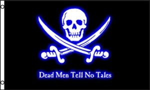 �A�E�g���b�g �A�E�g���b�g �y�A�����J���t���b�O�z �p�C���[�c Dead Men Tell No Tales Flag �y���[���։z���l�Ɍ��Ȃ� 3×5ft�i150×90cm�j FP-018
