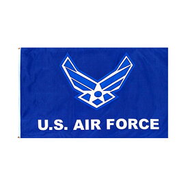 【アメリカンフラッグ】 ミリタリー USエアフォース フラッグ【メール便可】U.S. Air Force Flag (New) 3×5ft（150×90cm） MF-008