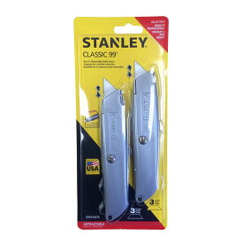 【予約 6月下旬入荷予定】 Stanley(スタンレー)　classic99 ユーティリティナイフ 2個セット　カッター STHT10273