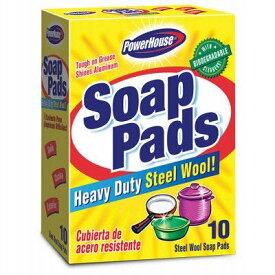 SOAP PAD　洗剤付スチールパッド　10個入 SP90562