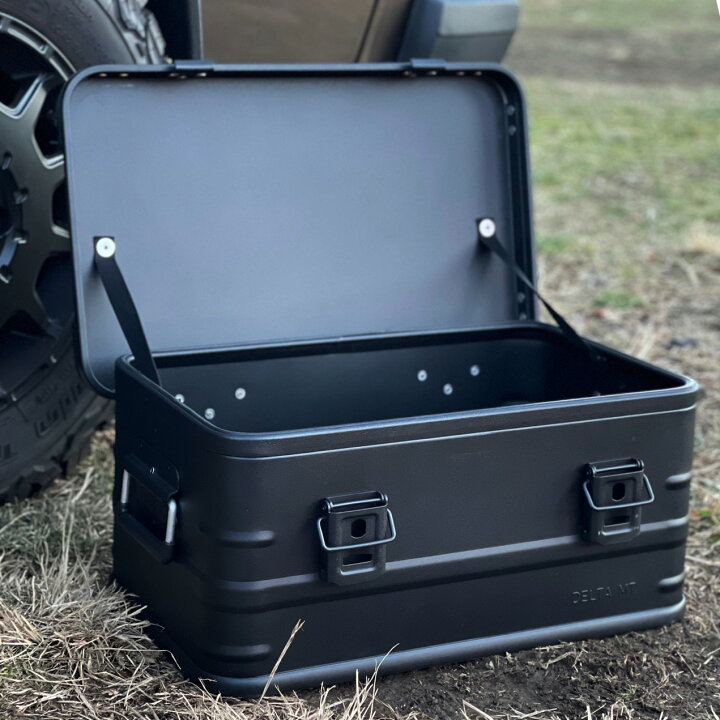 楽天市場】DELTA/MT Extreme X 39アルミコンテナ ブラック アルミ収納  