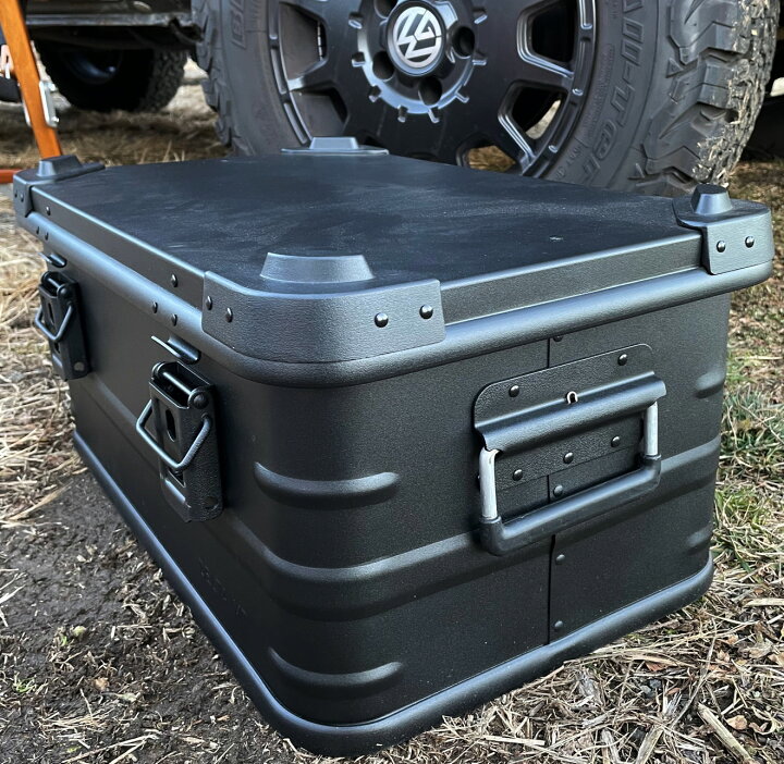 楽天市場】DELTA/MT Extreme X 39アルミコンテナ ブラック アルミ収納  