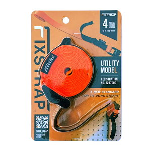 FIXSTRAP גxg 4m TIE-DOWN STRAP IW FS-254000-WH-01